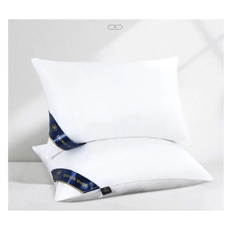 Double top bed stuffed, Five-star soft orthopedic pillow