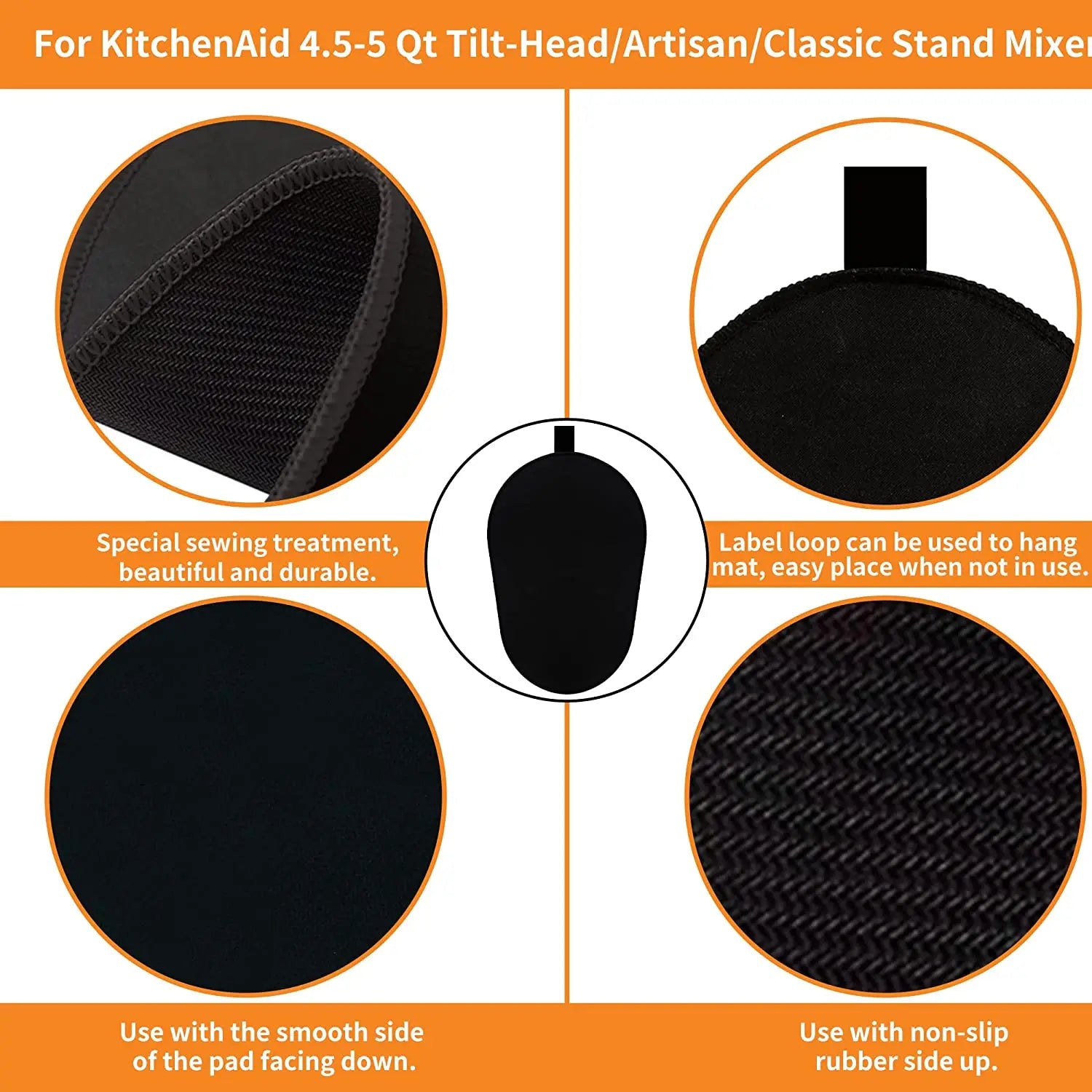 Sliding Mat for KitchenAid Mixer