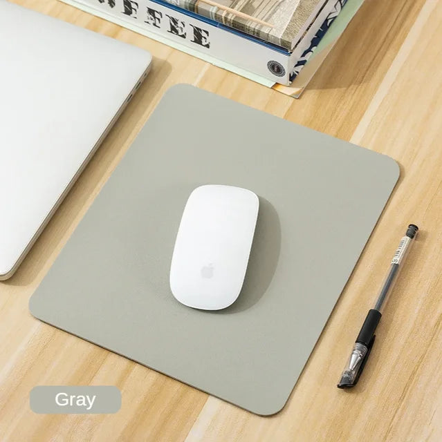 Leather mouse pad