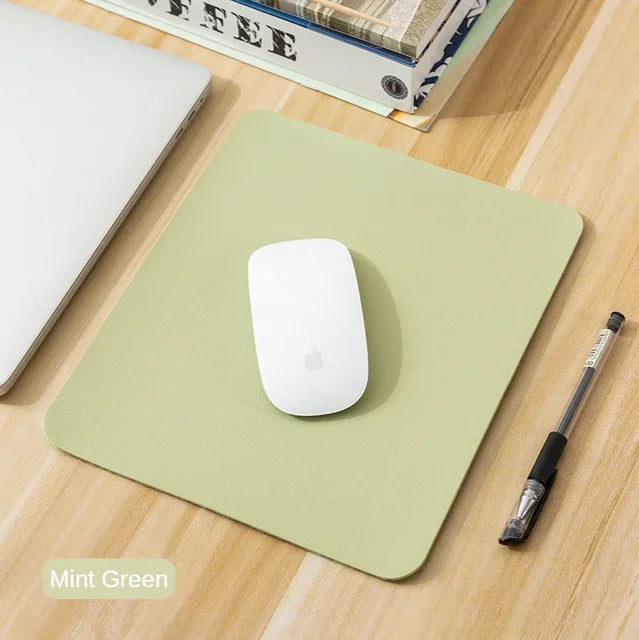 Leather mouse pad