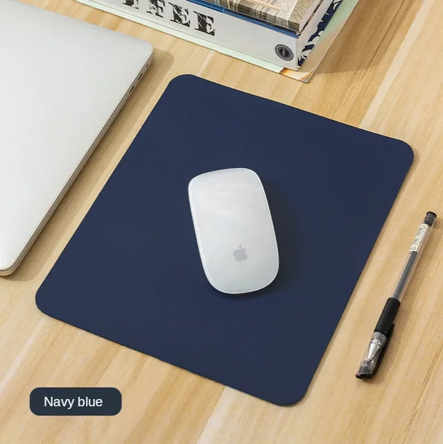 Leather mouse pad