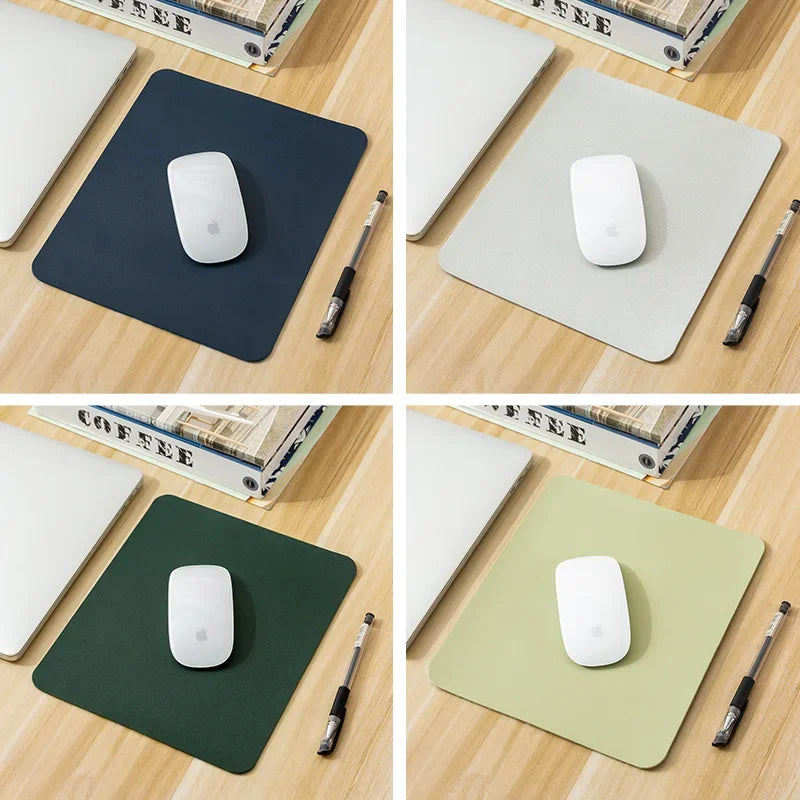 Leather mouse pad