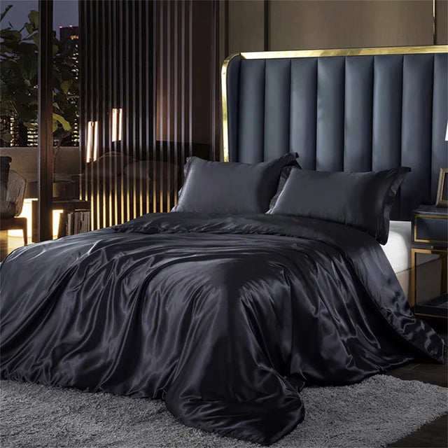 Solid Silk Bedding Sets