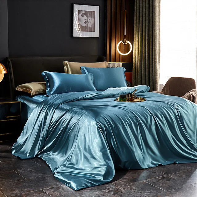 Solid Silk Bedding Sets