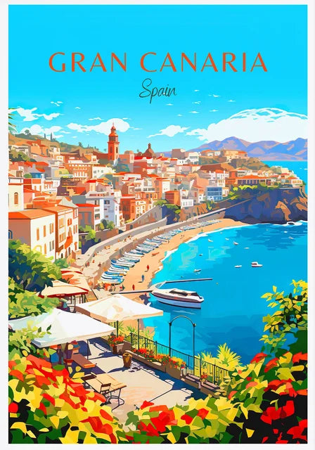 Fun Travel Poster Wall Art