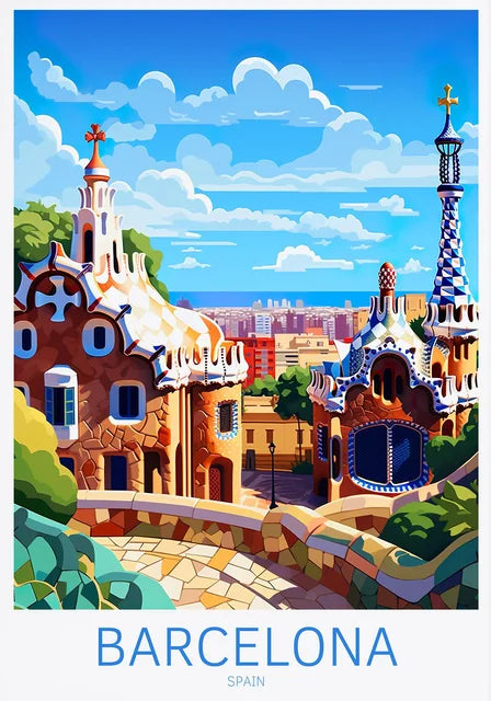 Fun Travel Poster Wall Art