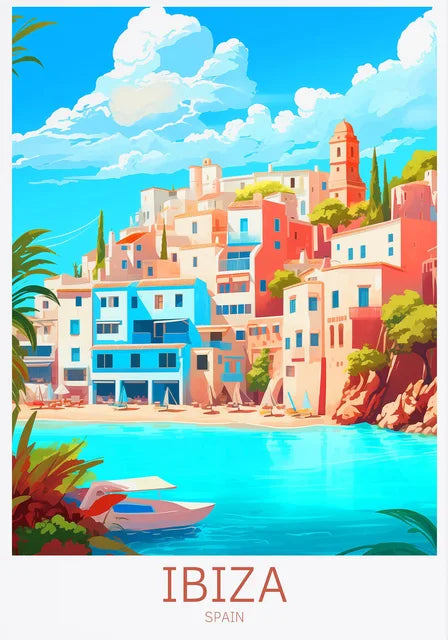 Fun Travel Poster Wall Art