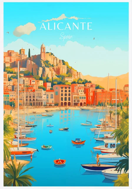 Fun Travel Poster Wall Art