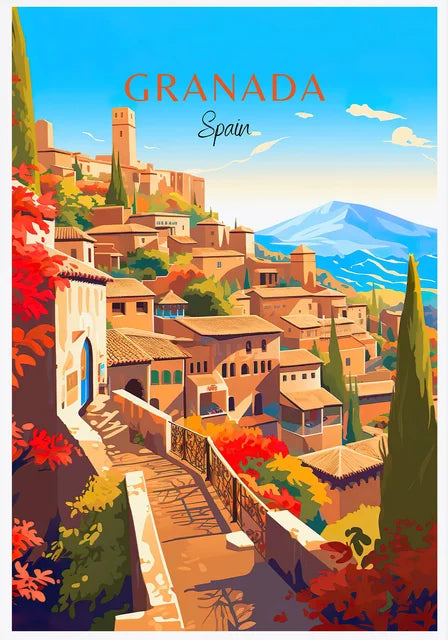 Fun Travel Poster Wall Art