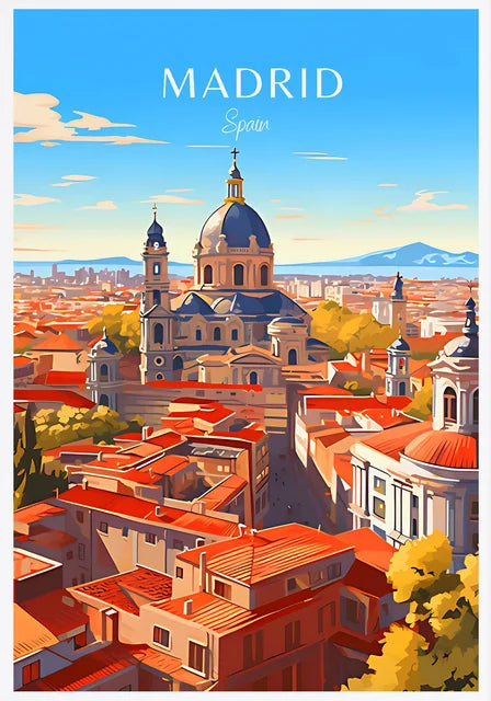 Fun Travel Poster Wall Art