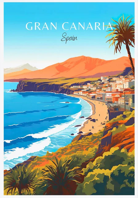 Fun Travel Poster Wall Art