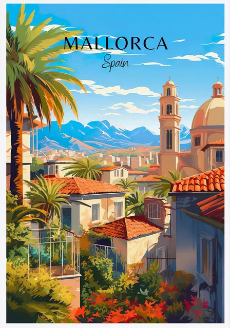 Fun Travel Poster Wall Art