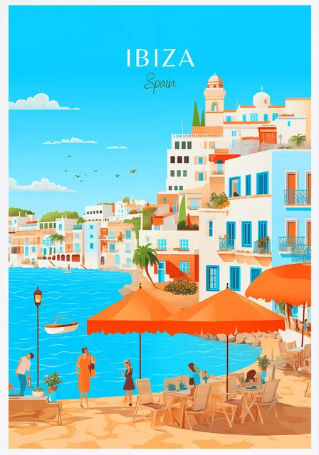 Fun Travel Poster Wall Art