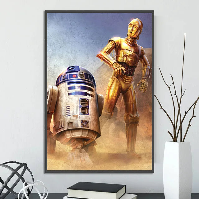 Star Wars Self-adhesive Poster