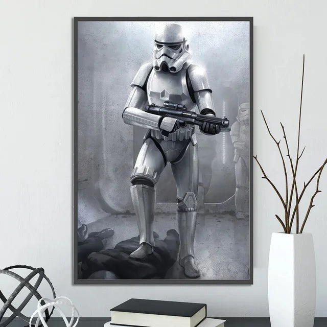 Star Wars Self-adhesive Poster