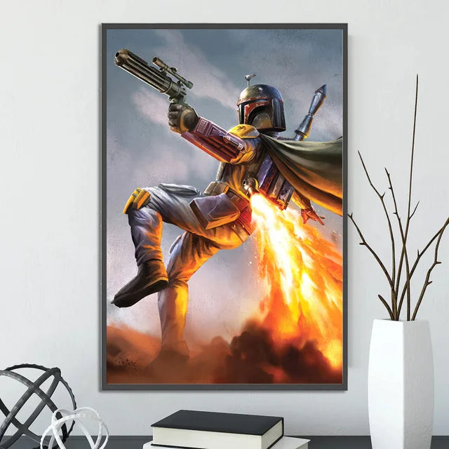 Star Wars Self-adhesive Poster