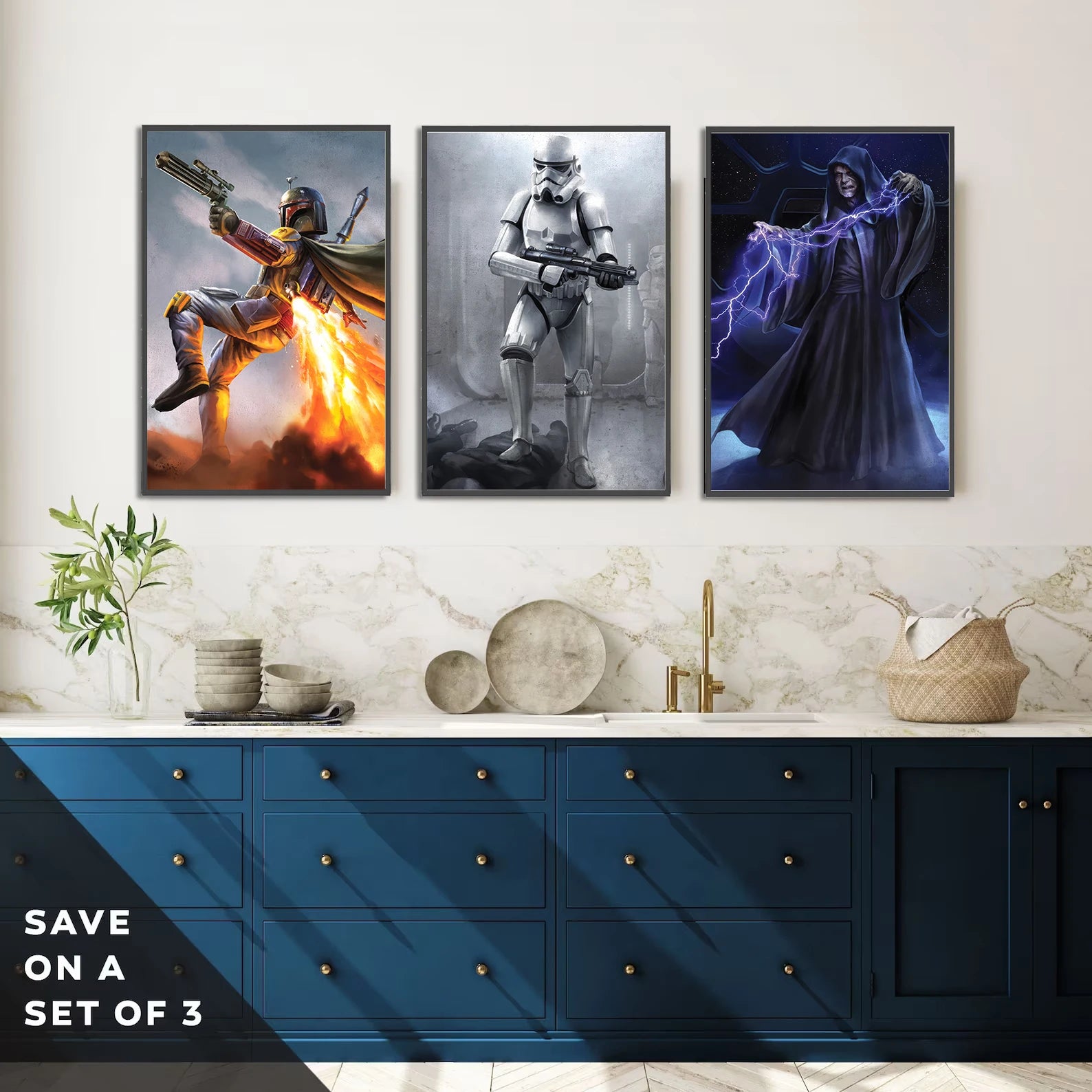 Star Wars Self-adhesive Poster