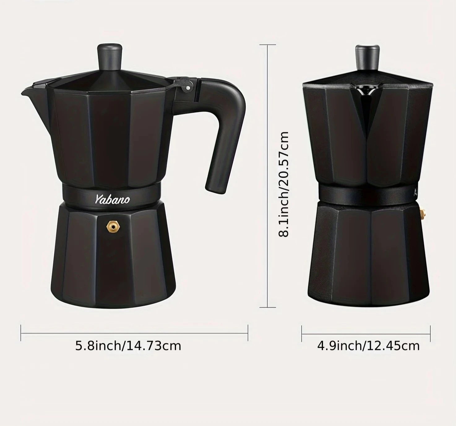 Stovetop Espresso Maker, 6 Cup Coffee Pot