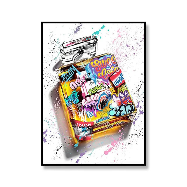 Street Graffiti Canvas Art