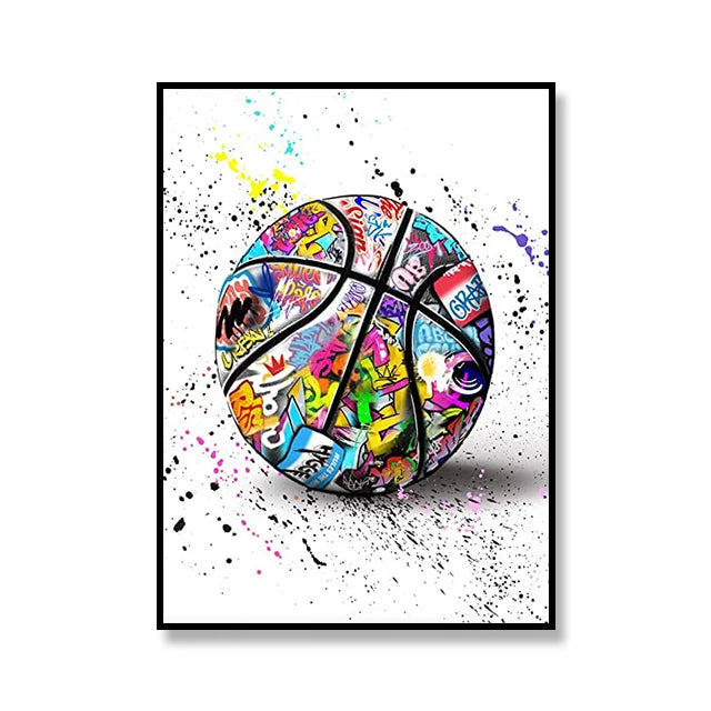 Street Graffiti Canvas Art