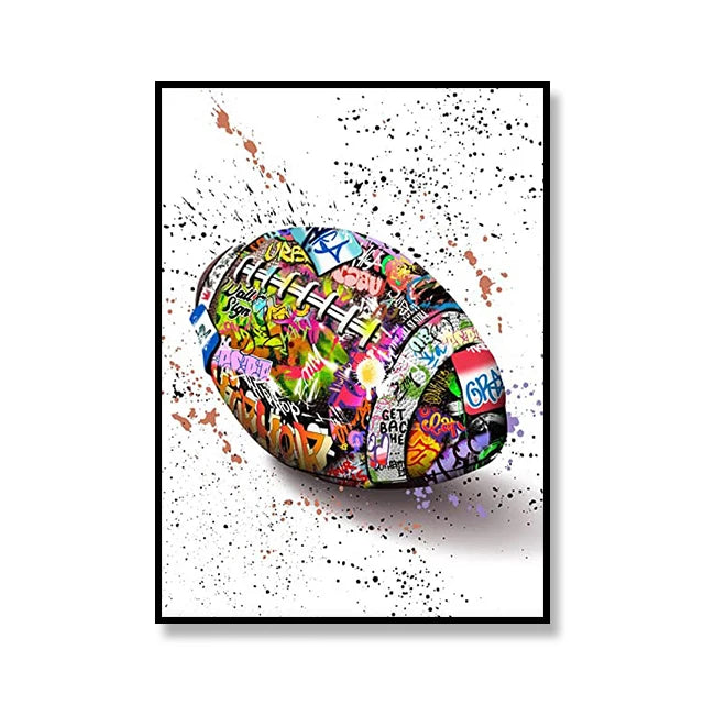 Street Graffiti Canvas Art