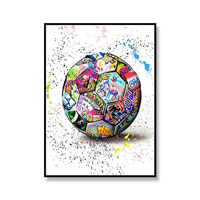 Street Graffiti Canvas Art