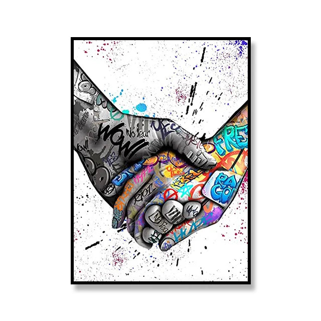 Street Graffiti Canvas Art