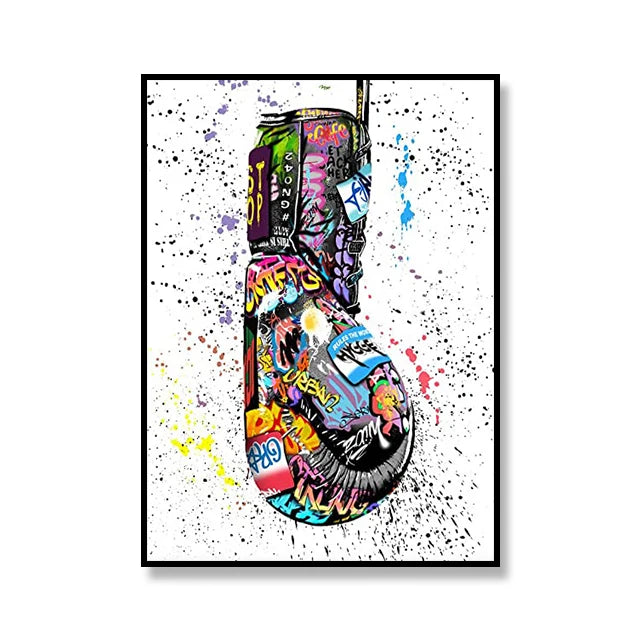 Street Graffiti Canvas Art