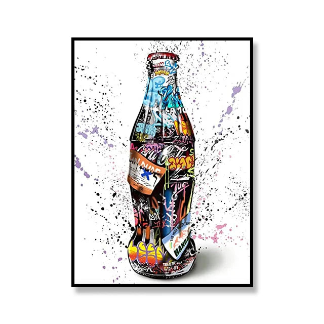 Street Graffiti Canvas Art