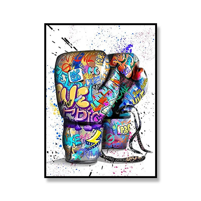 Street Graffiti Canvas Art