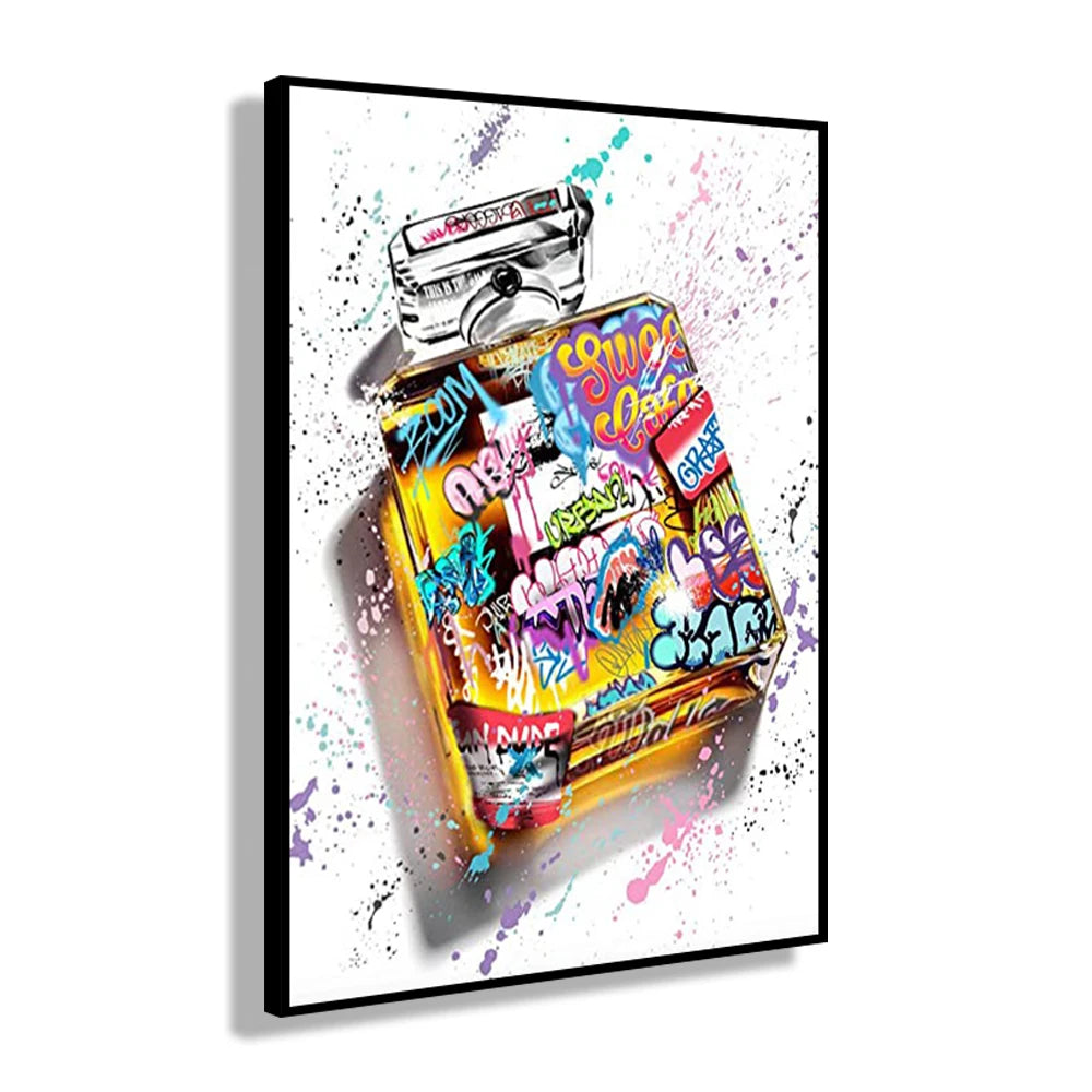 Street Graffiti Canvas Art