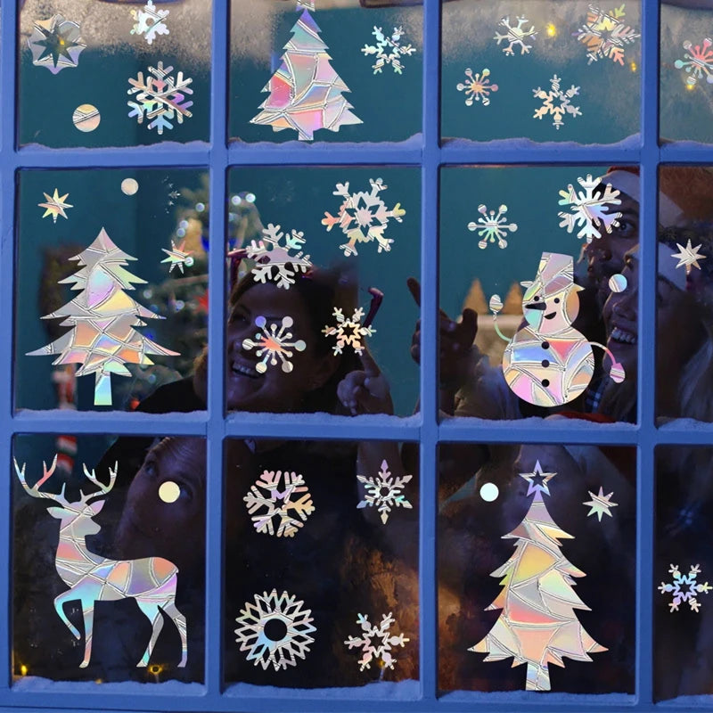 Fun Christmas Window Stickers