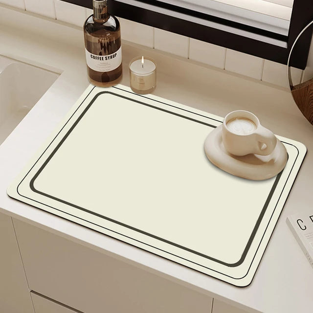 Absorbent Countertop Draining Mat