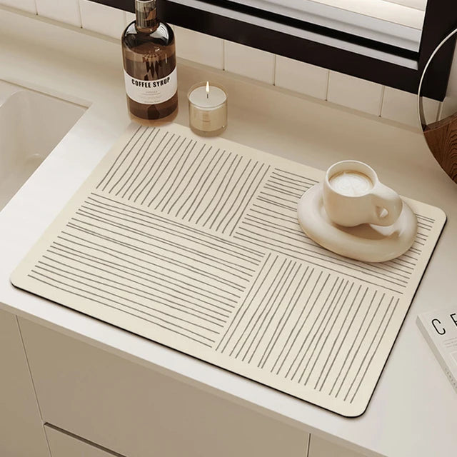 Absorbent Countertop Draining Mat