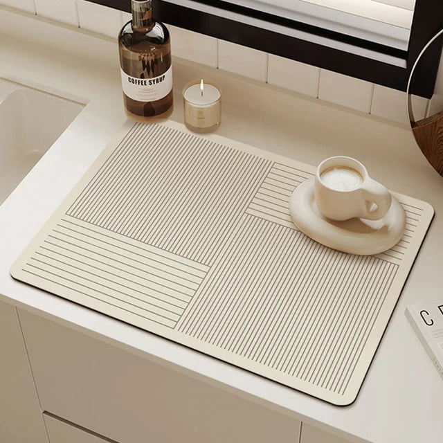 Absorbent Countertop Draining Mat