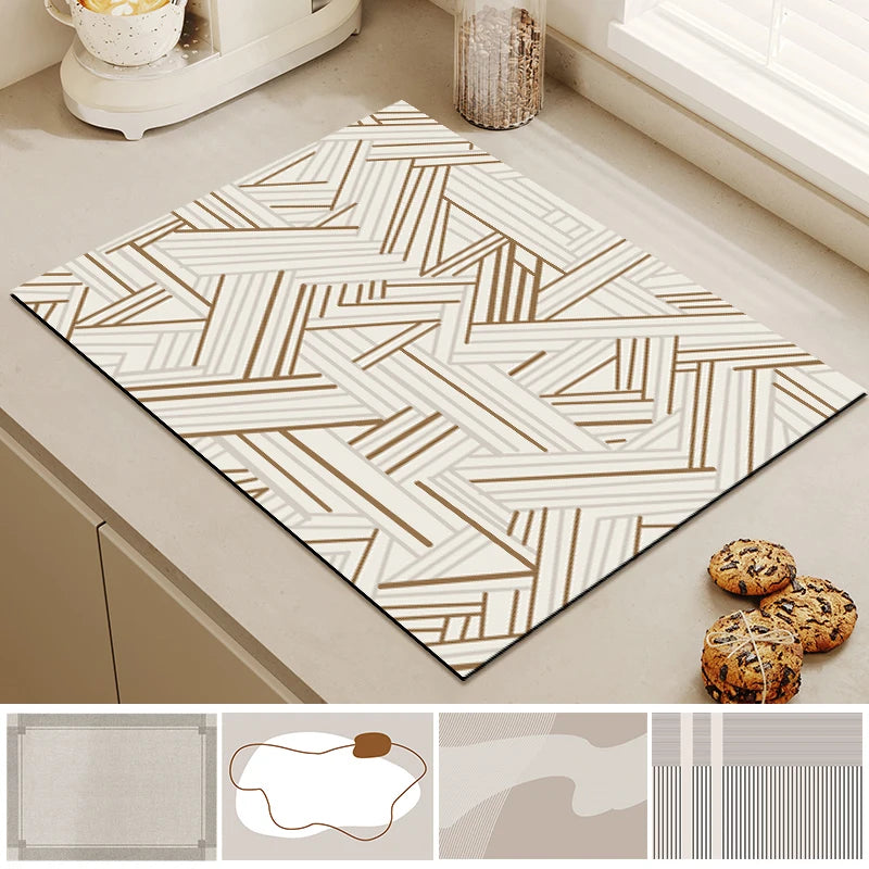 Absorbent Countertop Draining Mat