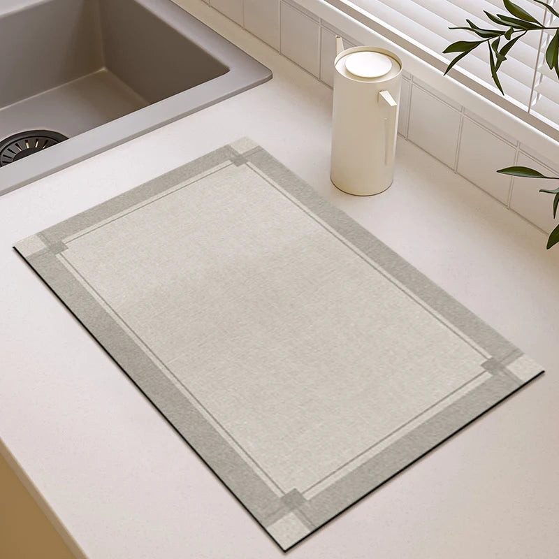 Absorbent Countertop Draining Mat