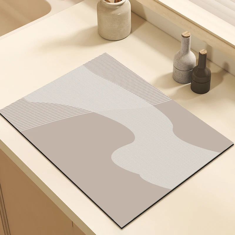 Absorbent Countertop Draining Mat