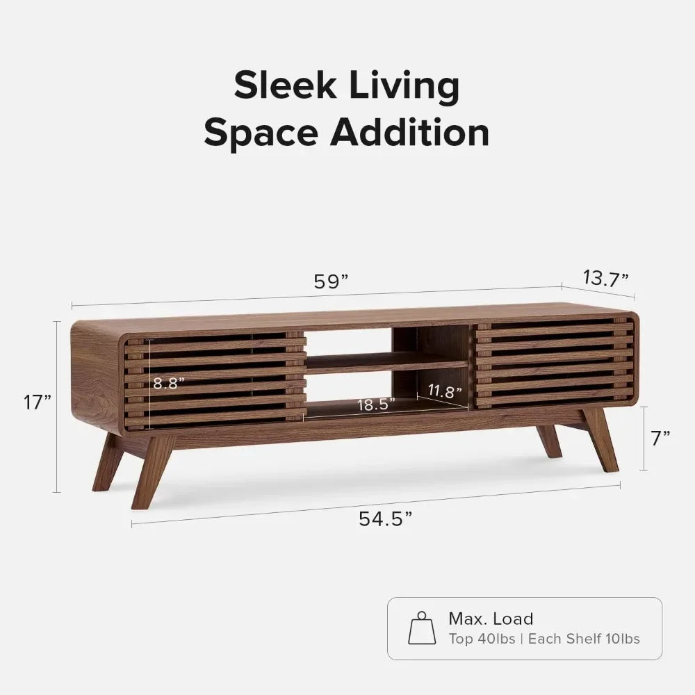 Modern Century TV Stand for 55/60/65 inch