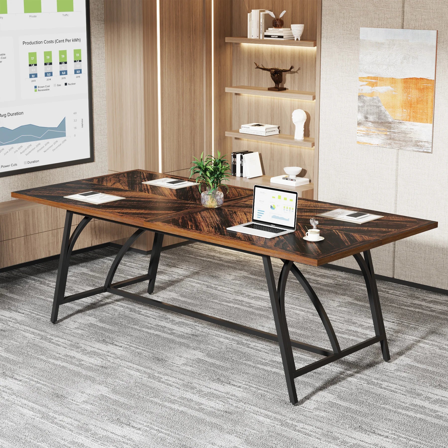 70.86 Inches Executive Office Desk