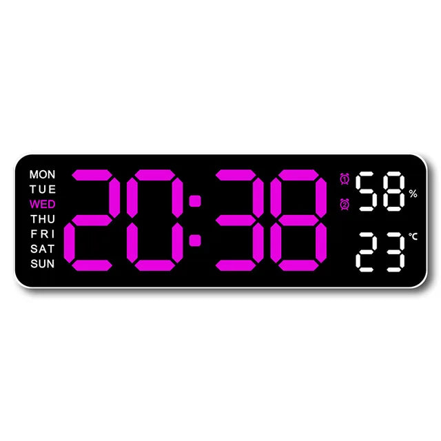 USB Powered Large Digital Wall Clock (9 Inch)