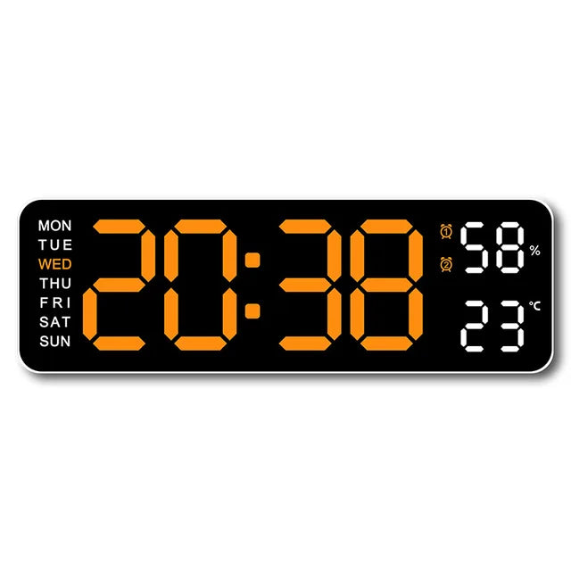 USB Powered Large Digital Wall Clock (9 Inch)