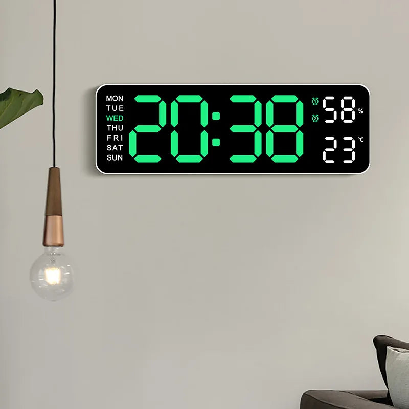 USB Powered Large Digital Wall Clock (9 Inch)