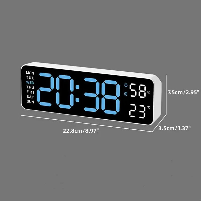 USB Powered Large Digital Wall Clock (9 Inch)