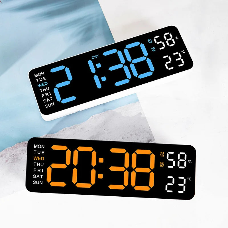 USB Powered Large Digital Wall Clock (9 Inch)