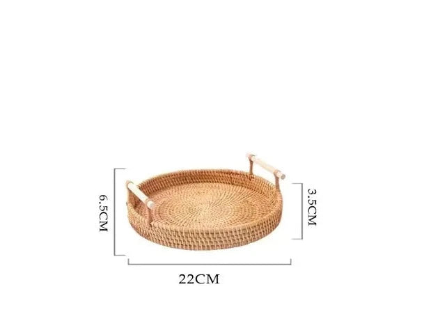 Rattan Tray Basket