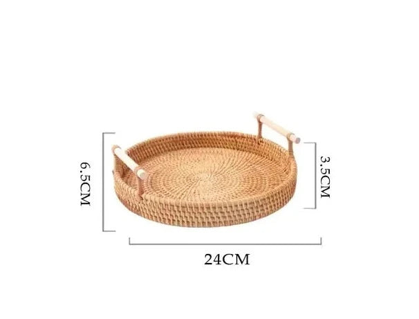 Rattan Tray Basket