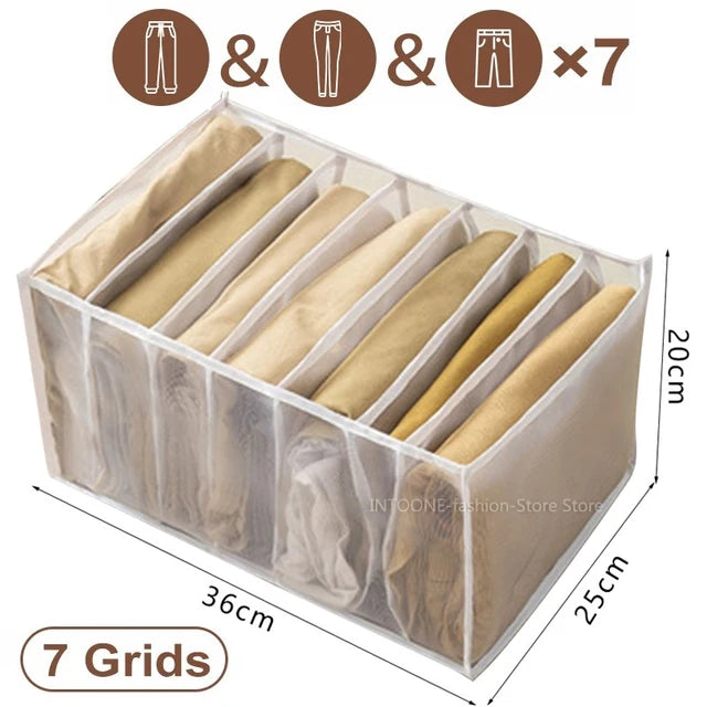 Wardrobe Clothes Storage Organizer