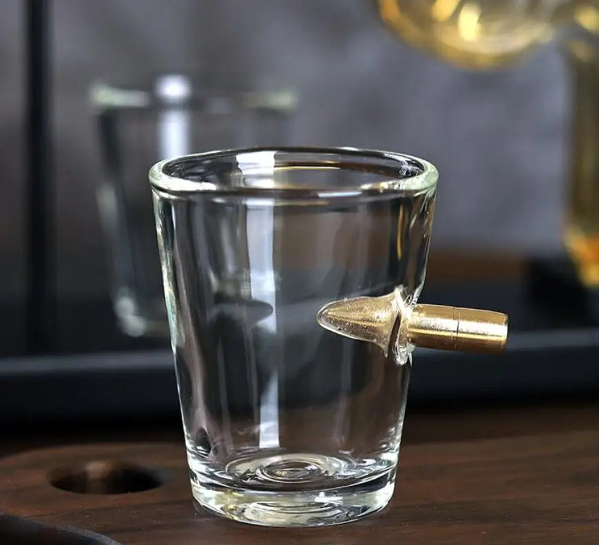 Gun Style Whiskey Glass Set