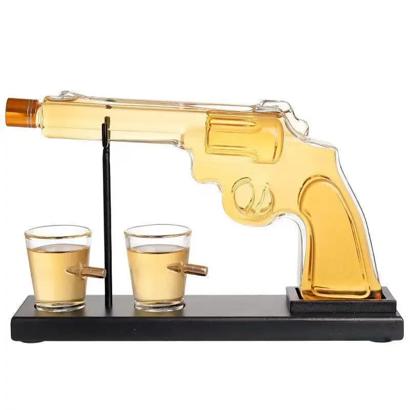 Gun Style Whiskey Glass Set